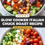 The Best Greek Chickpea Salad Recipe