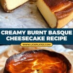 Creamy Burnt Basque Cheesecake Recipe