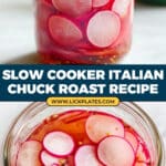 Spicy Quick Pickled Radishes Recipe