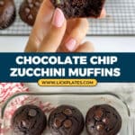 Chocolate Chip Zucchini Muffins Recipe