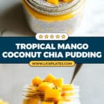 Mango Coconut Chia Pudding Recipe