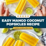 Mango Popsicles Recipe