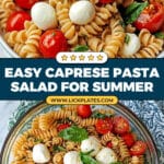 Caprese Pasta Salad Recipe