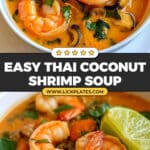Thai Coconut Shrimp Soup Recipe