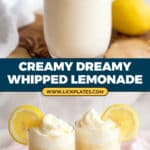 Whipped Lemonade Recipe
