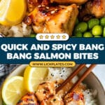 Bang Bang Salmon Bites Recipe