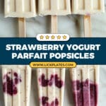 Yogurt Parfait Breakfast Popsicles Recipe