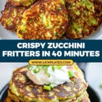 Zucchini Fritters Recipe