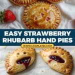 Strawberry Rhubarb Hand Pies Recipe