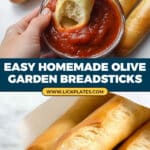 Homemade Olive Garden-Style Breadsticks Recipe