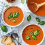 Roasted Tomato Basil Soup Recipe
