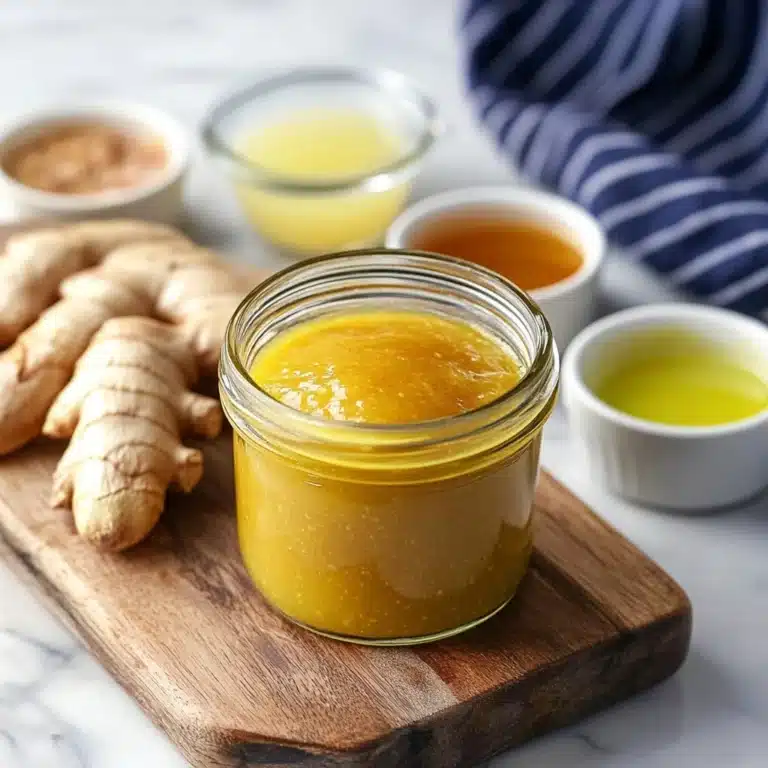 Yuzu Ginger Honey Vinaigrette Recipe