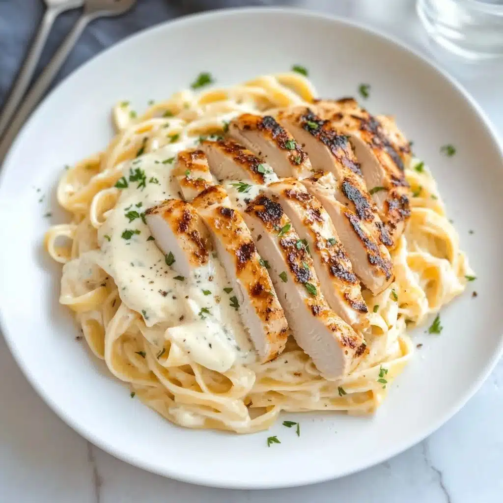 Creamy Chicken Alfredo Recipe - Recipe Image
