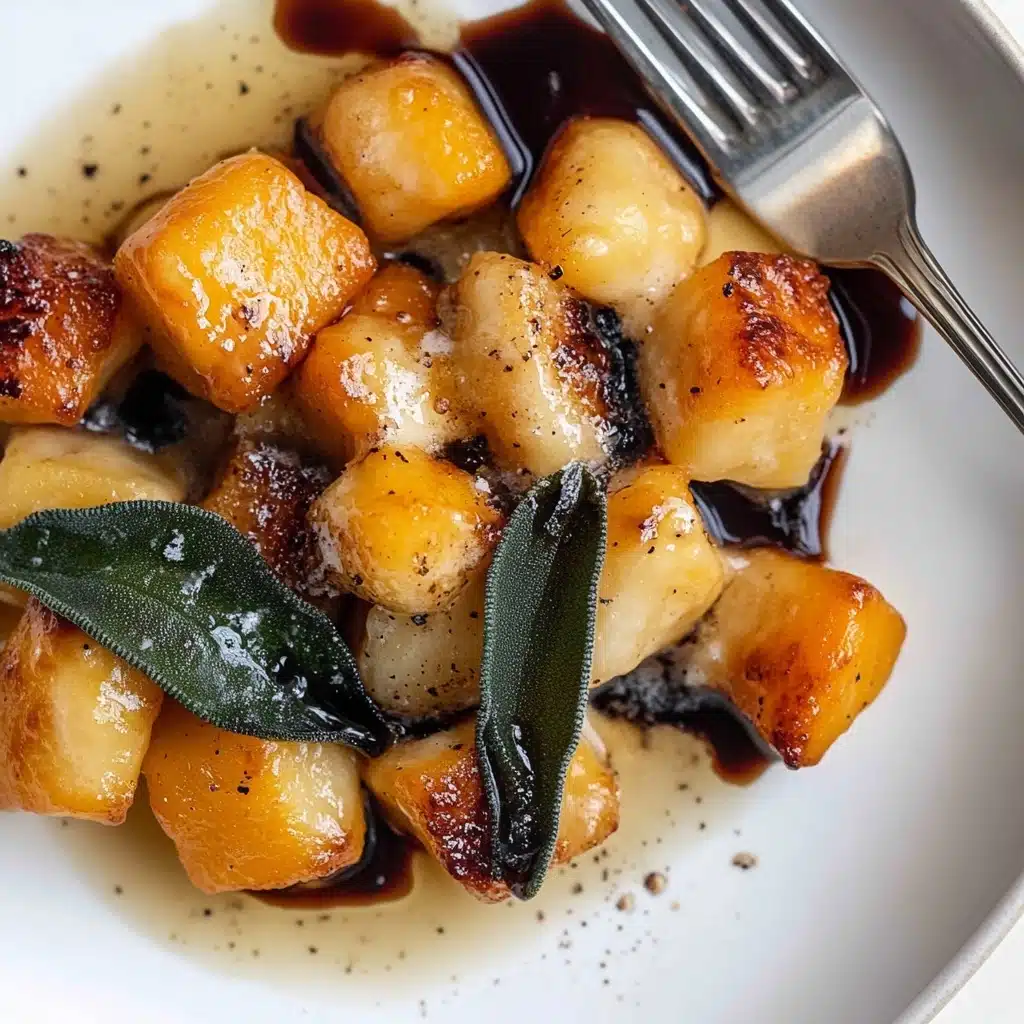 Crisp Gnocchi and Roast Pumpkin with Brown Butter Recipe - Recipe Image