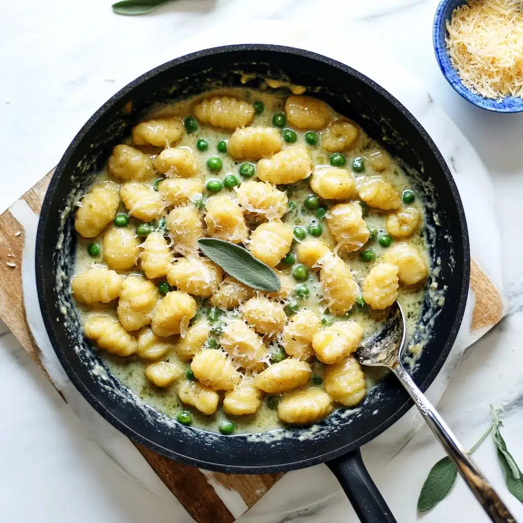 Gnocchi with Cream Sauce Recipe - Recipe Image