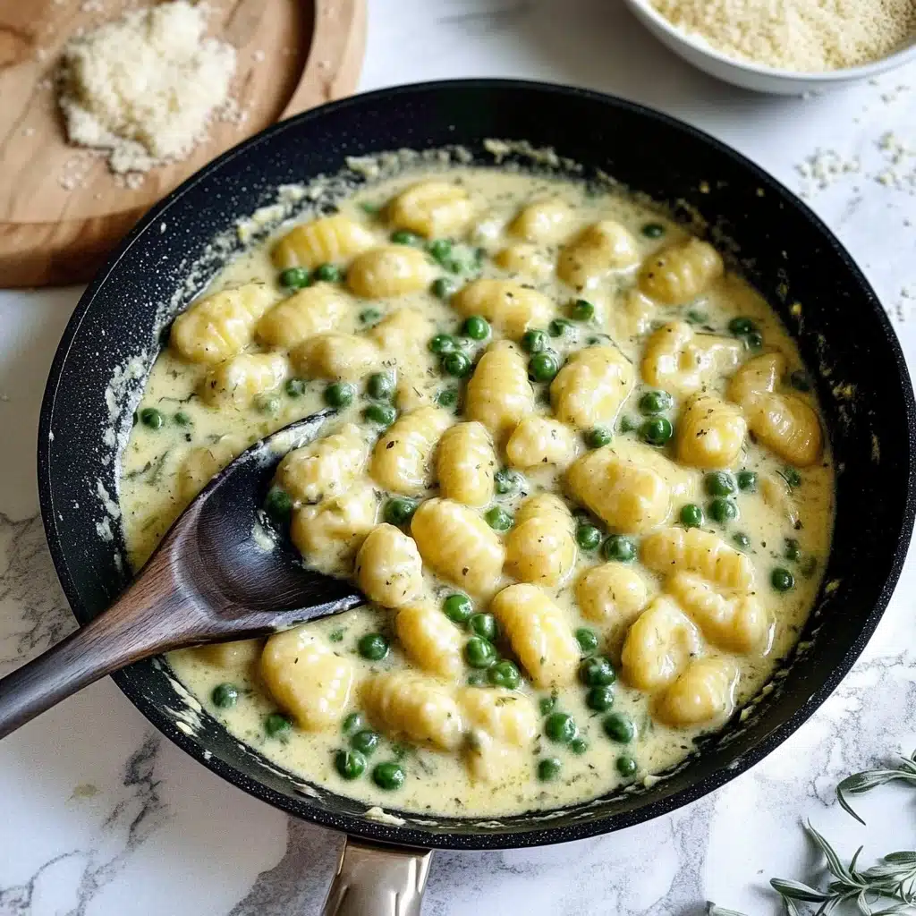 Gnocchi with Cream Sauce Recipe - Recipe Image
