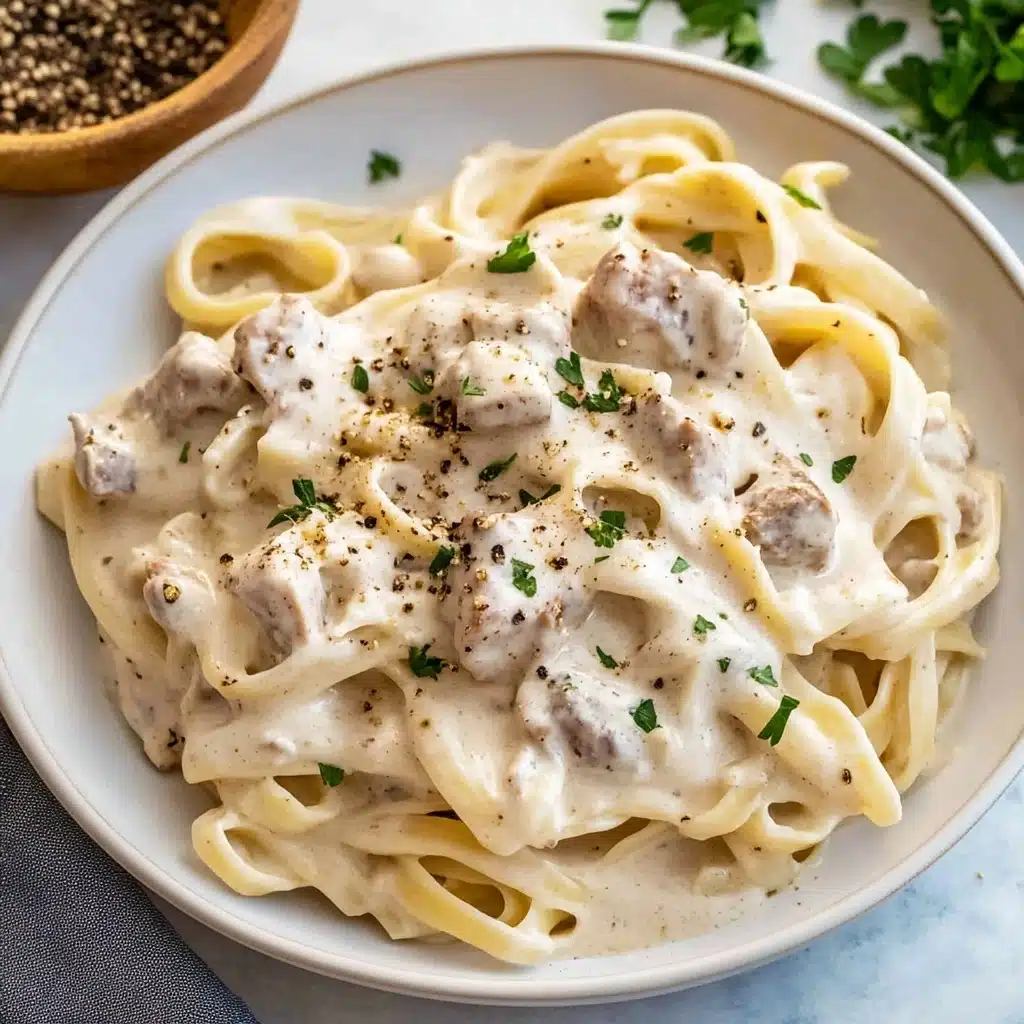Creamy Chicken Tetrazzini Recipe - Recipe Image