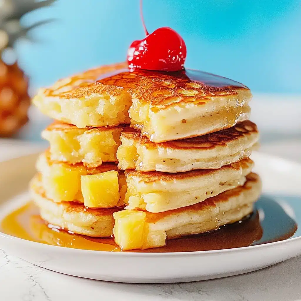 Pineapple Upside Down Pancakes Recipe - Recipe Image