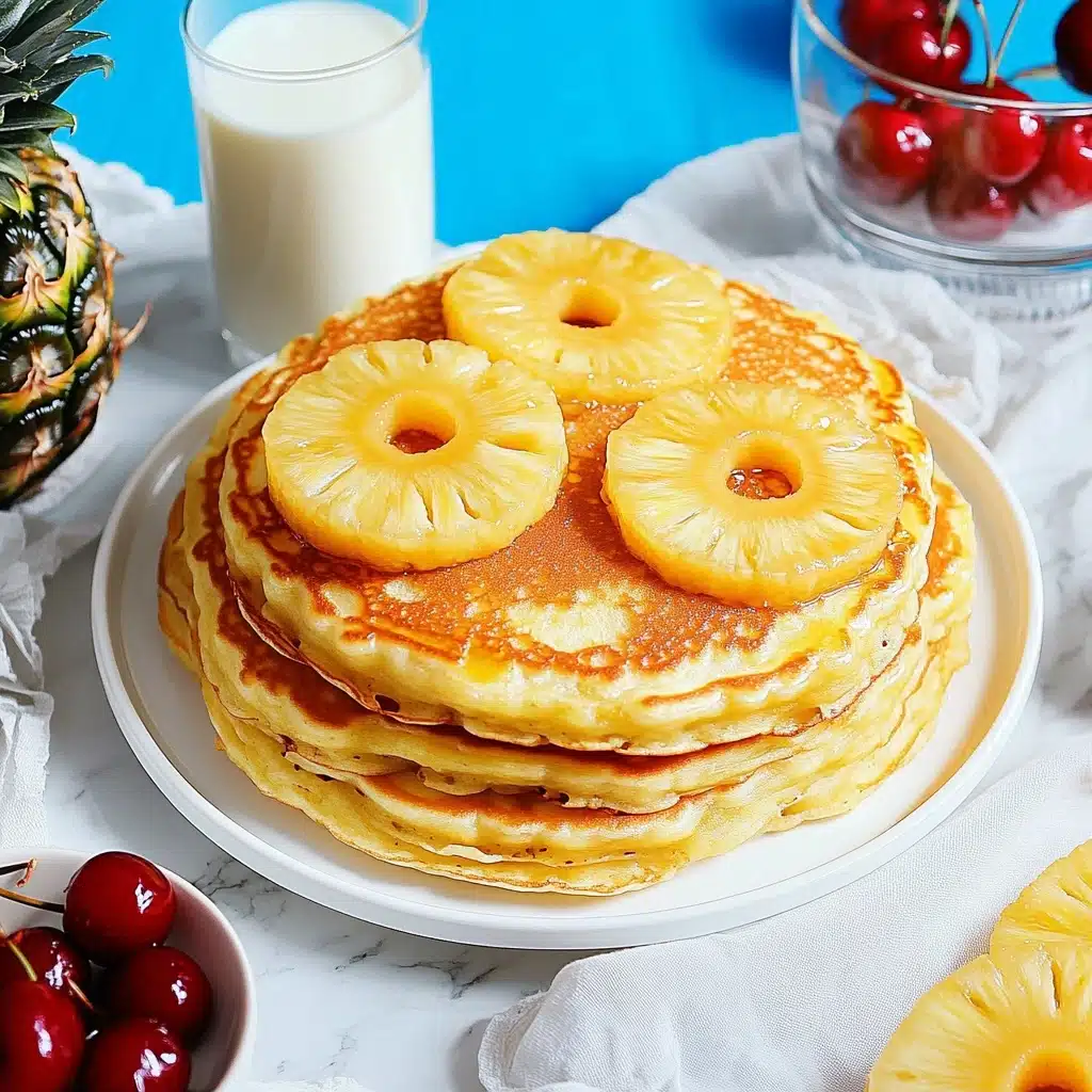Pineapple Upside Down Pancakes Recipe - Recipe Image