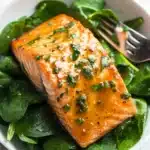Honey Garlic Salmon Baked in Foil Recipe