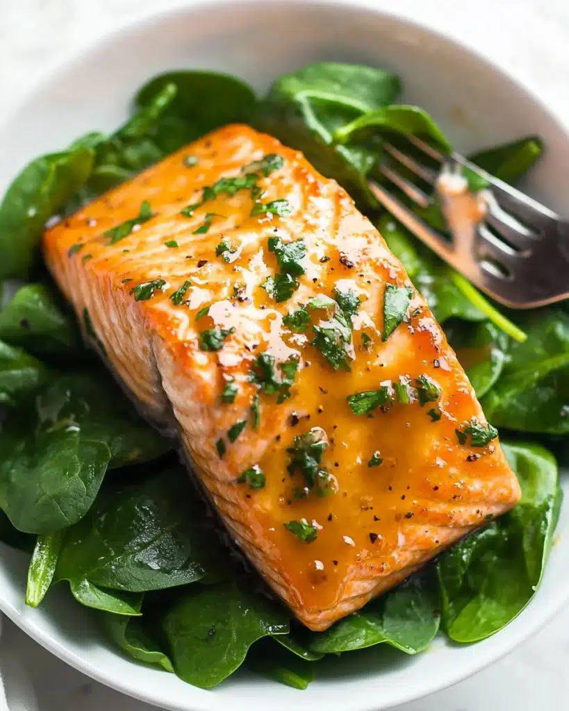 Honey Garlic Salmon Baked in Foil Recipe