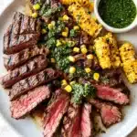 Grilled Ribeye with Chimichurri Sauce Recipe