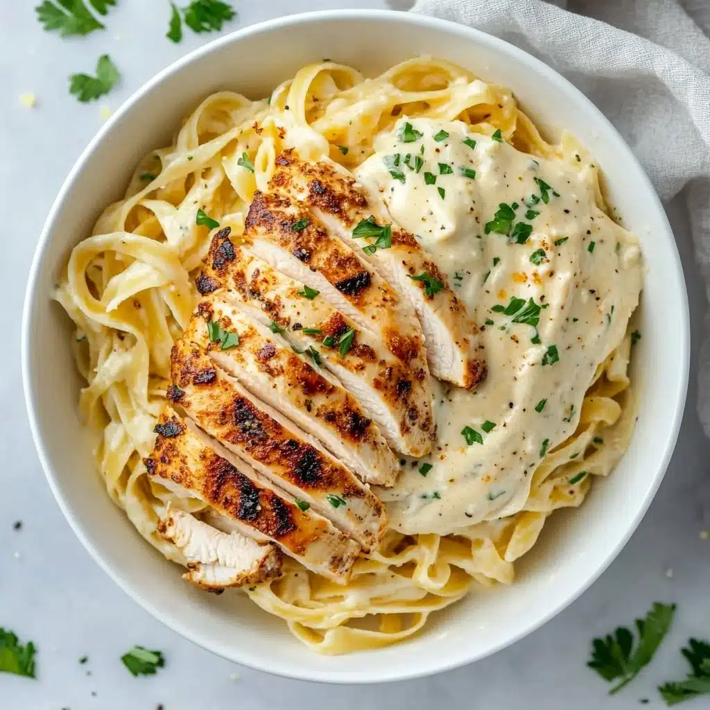 Creamy Chicken Alfredo Recipe - Recipe Image