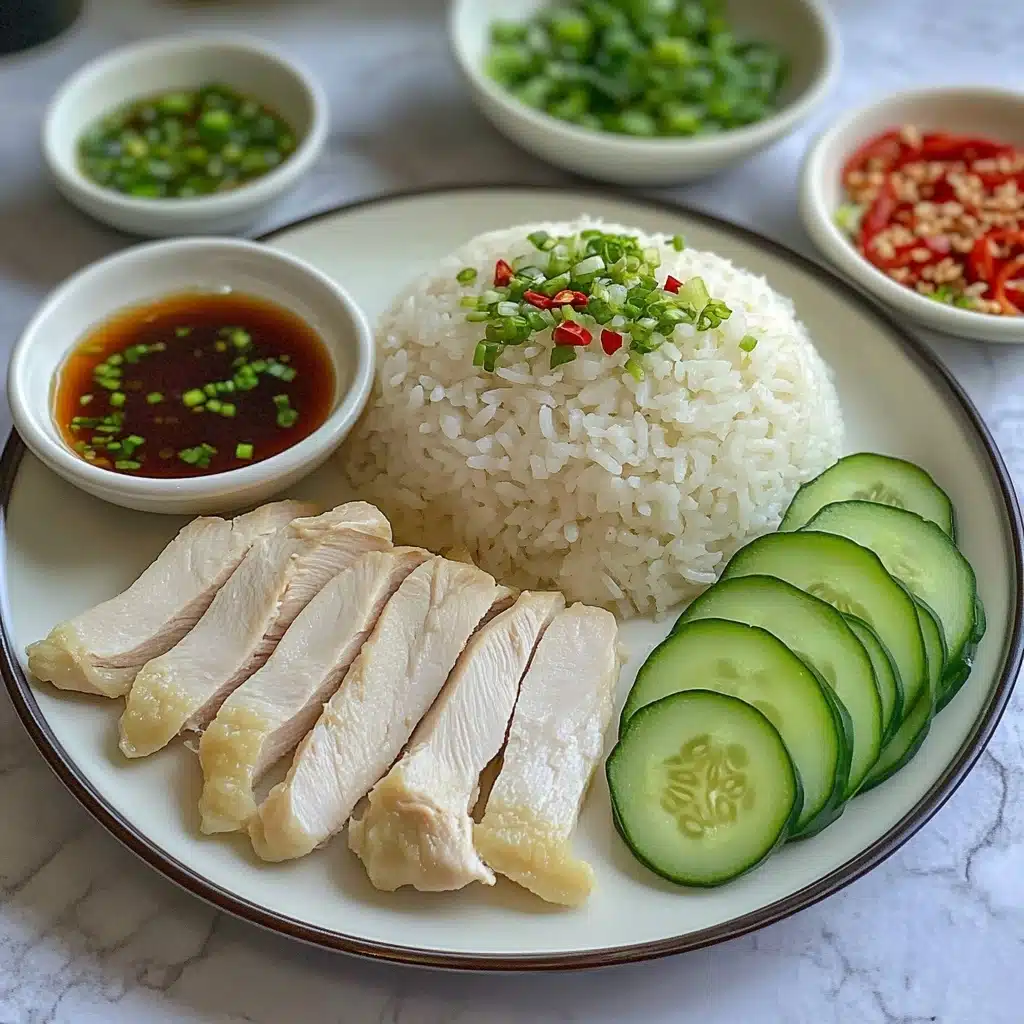 One-Pot Hainanese Chicken Rice Recipe - Recipe Image