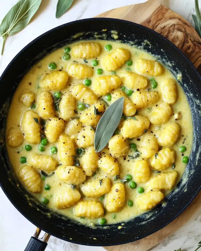Gnocchi with Cream Sauce Recipe