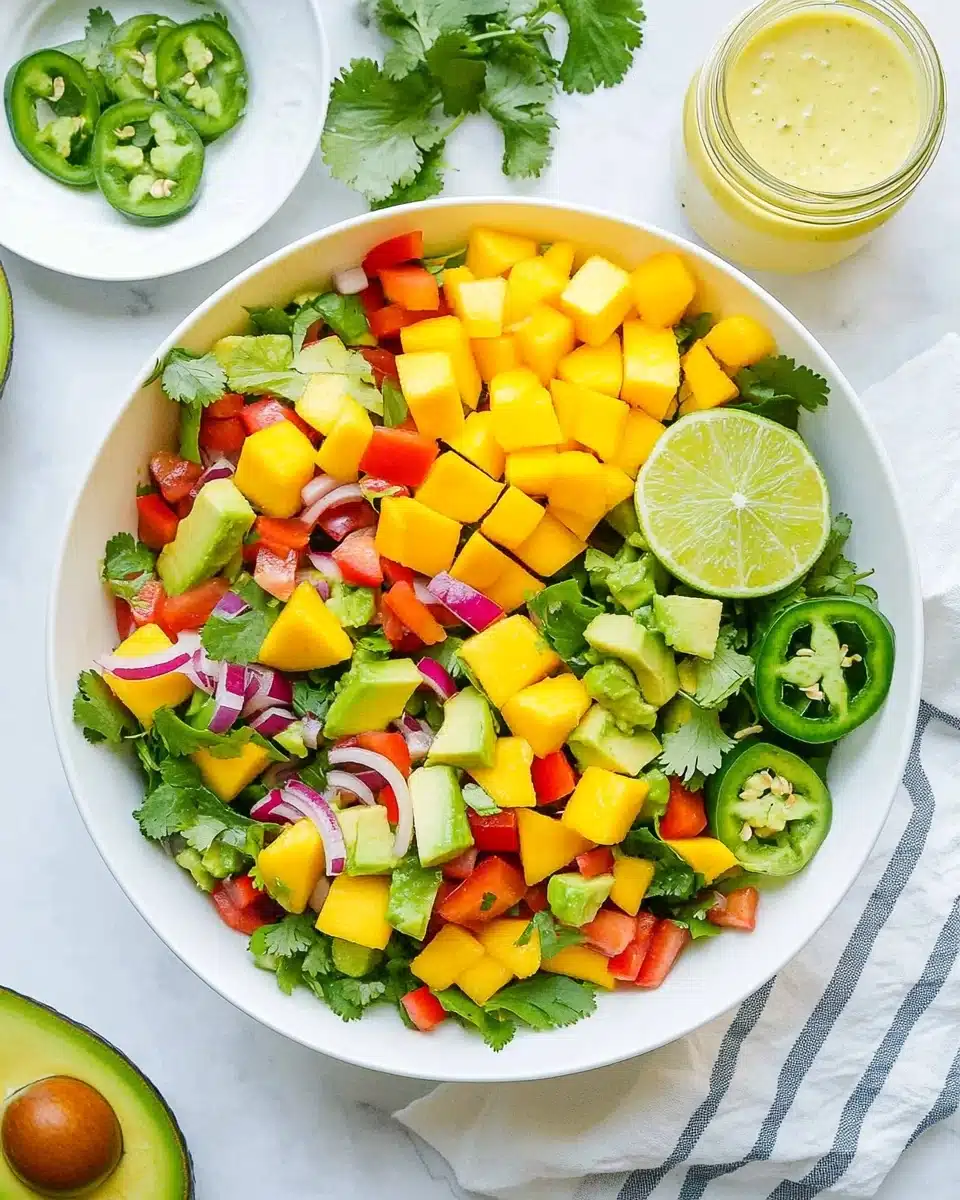 Mango Avocado Salad Recipe - Recipe Image