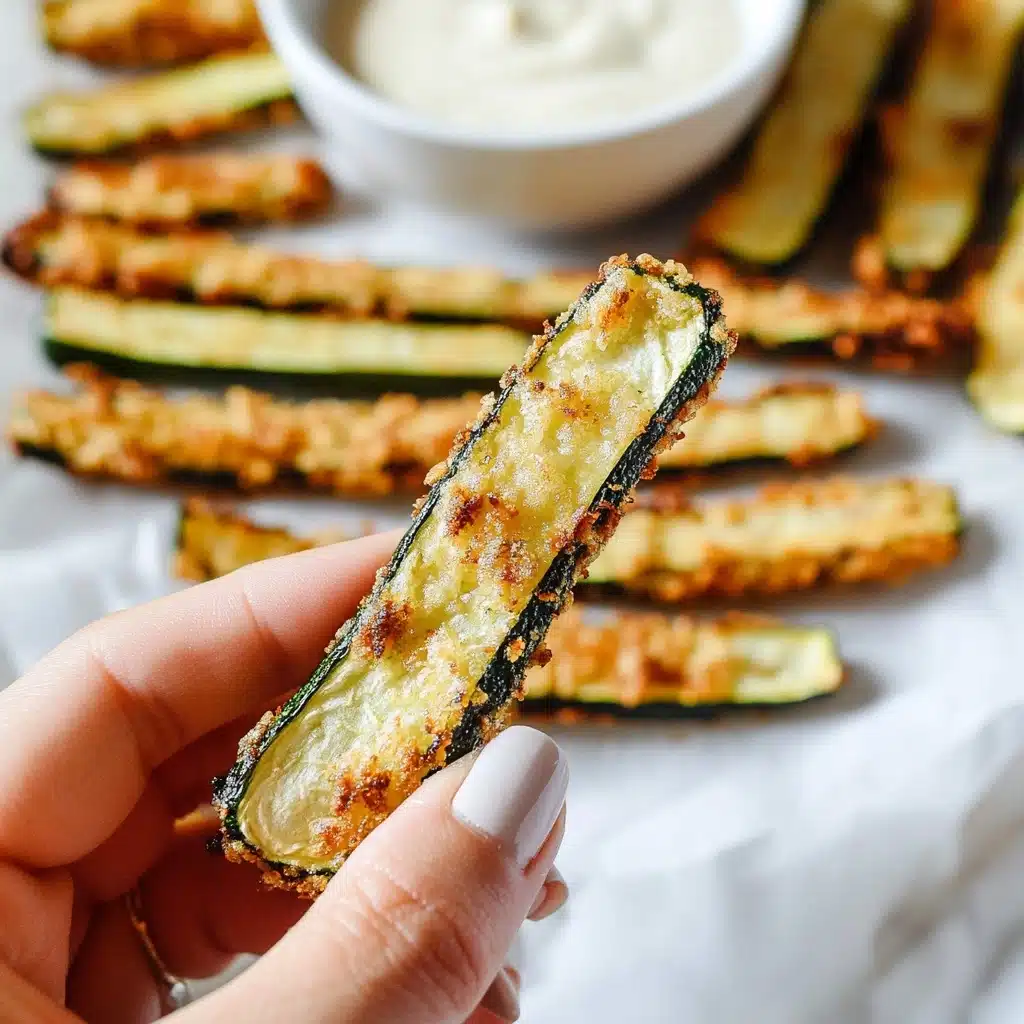 Baked Zucchini Fries Recipe - Recipe Image