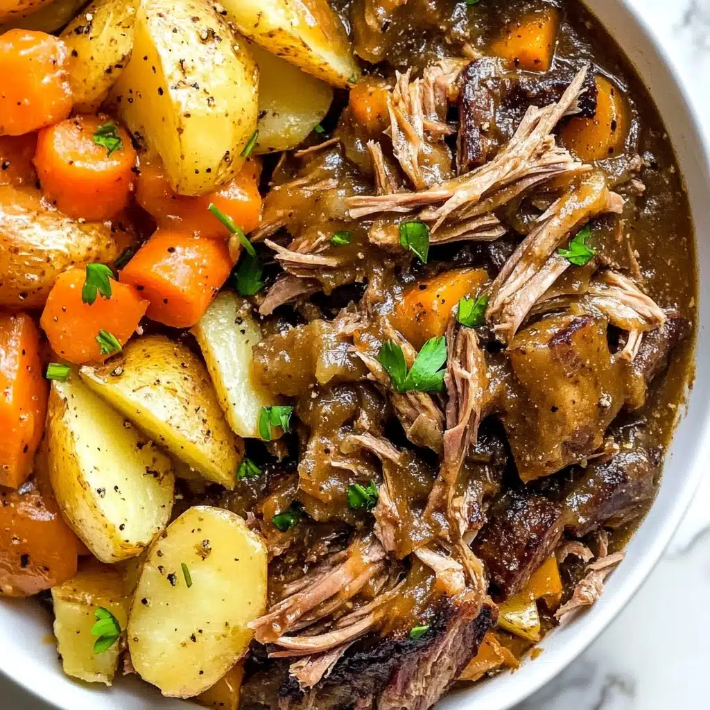 Easy Instant Pot Pot Roast and Veggies Recipe - Recipe Image