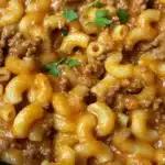 BEST Homemade Cheeseburger Macaroni Recipe