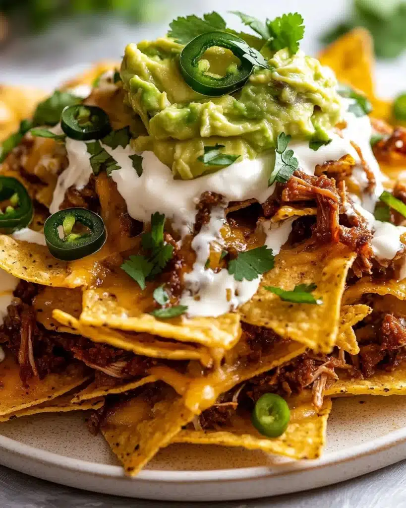 Loaded Chicken Nachos Recipe