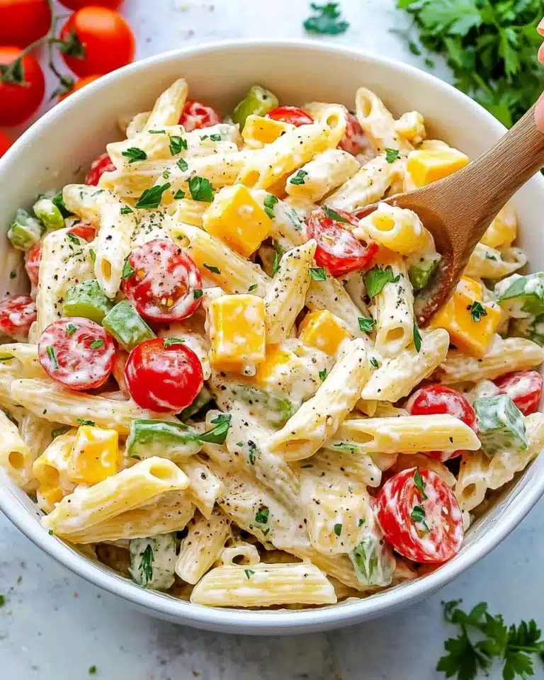 Chicken Club Pasta Salad Recipe