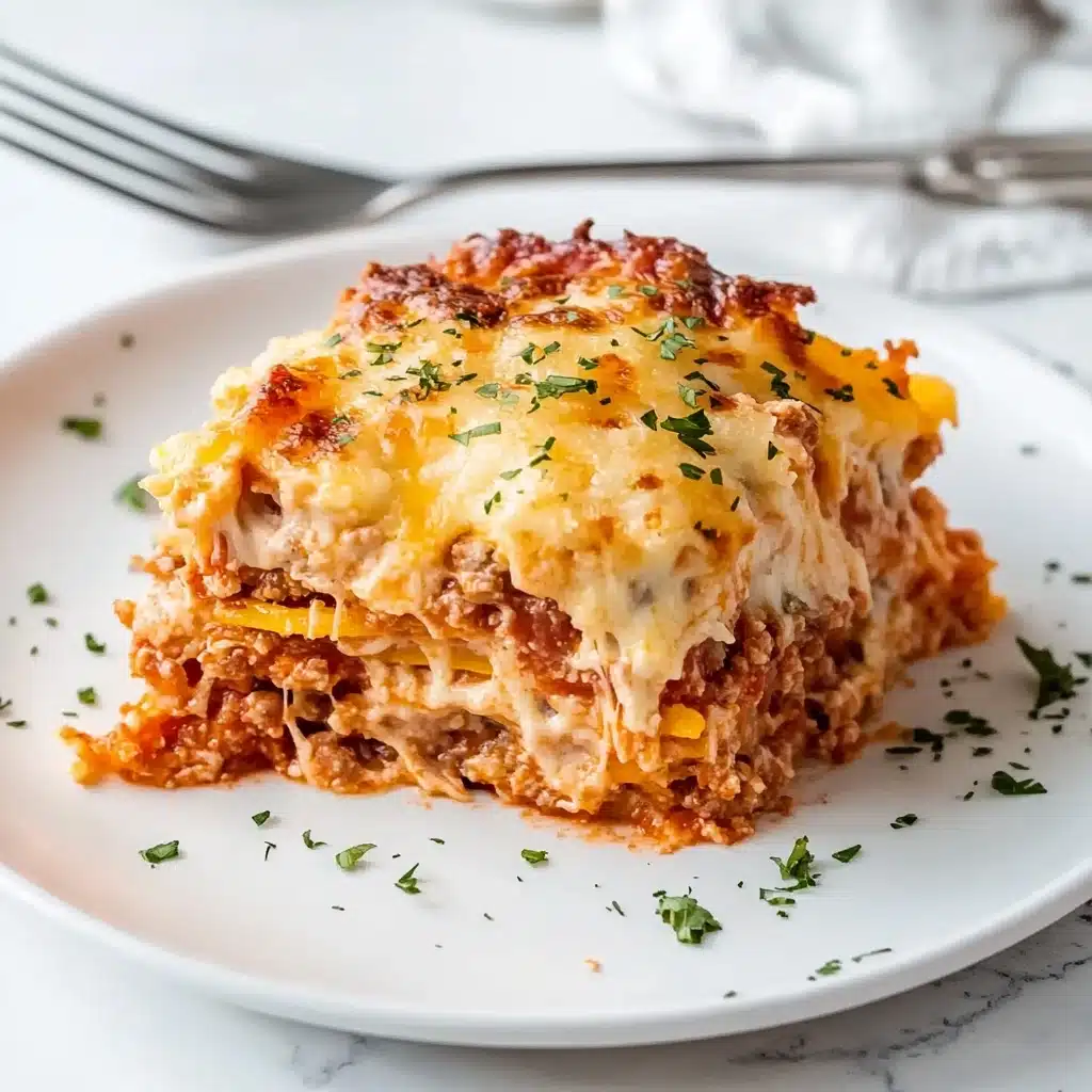 Buffalo Chicken Lasagna Recipe - Recipe Image