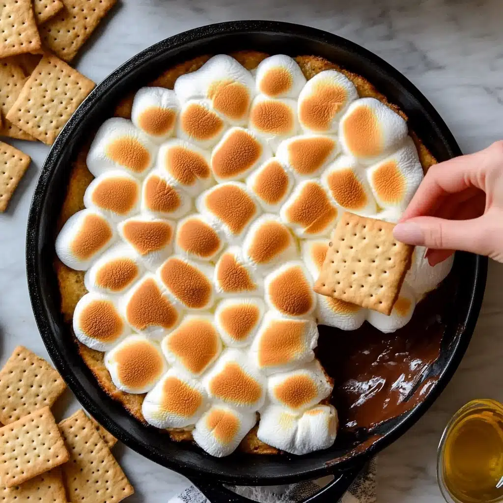 Peanut Butter Cup S'mores Dip Recipe - Recipe Image
