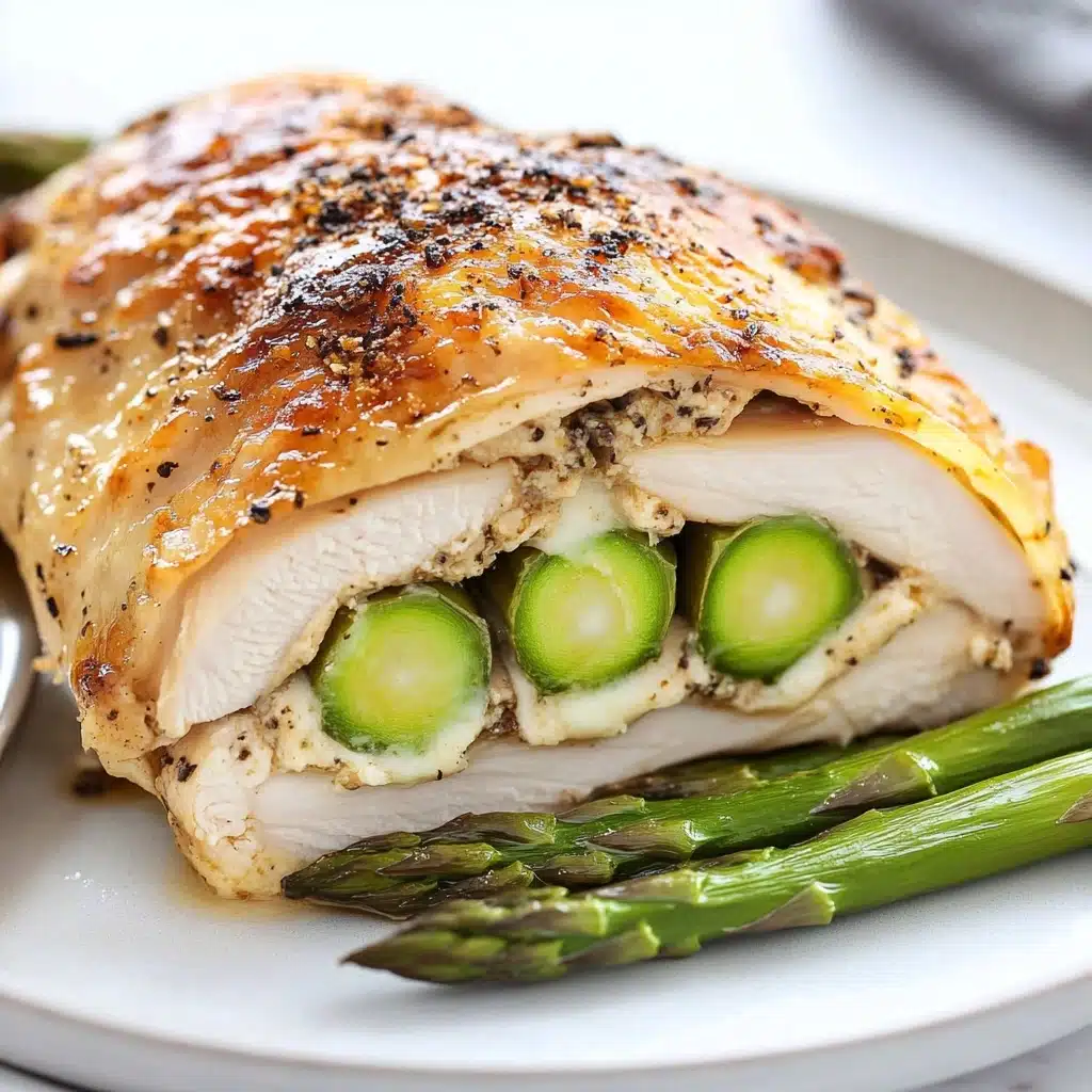 Asparagus Stuffed Chicken Breast Recipe - Recipe Image