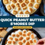 Peanut Butter Cup S'mores Dip Recipe