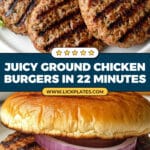 Ground Chicken Burger Recipe