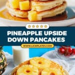 Pineapple Upside Down Pancakes Recipe