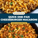BEST Homemade Cheeseburger Macaroni Recipe