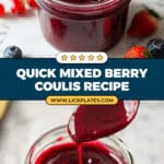 Quick & Easy Mixed Berry Coulis Recipe