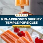 Kid's Favourite Shirley Temple Popsicles Recipe
