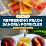 Peach Sangria Popsicles Recipe