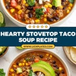 Stovetop Taco Soup Recipe