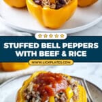 Dad's Stuffed Bell Peppers Recipe