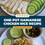 One-Pot Hainanese Chicken Rice Recipe