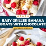 Grilled Banana Boats Recipe