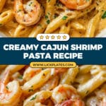 Creamy Cajun Shrimp Pasta Recipe
